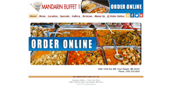 Desktop Screenshot of mandarinbuffet1.com